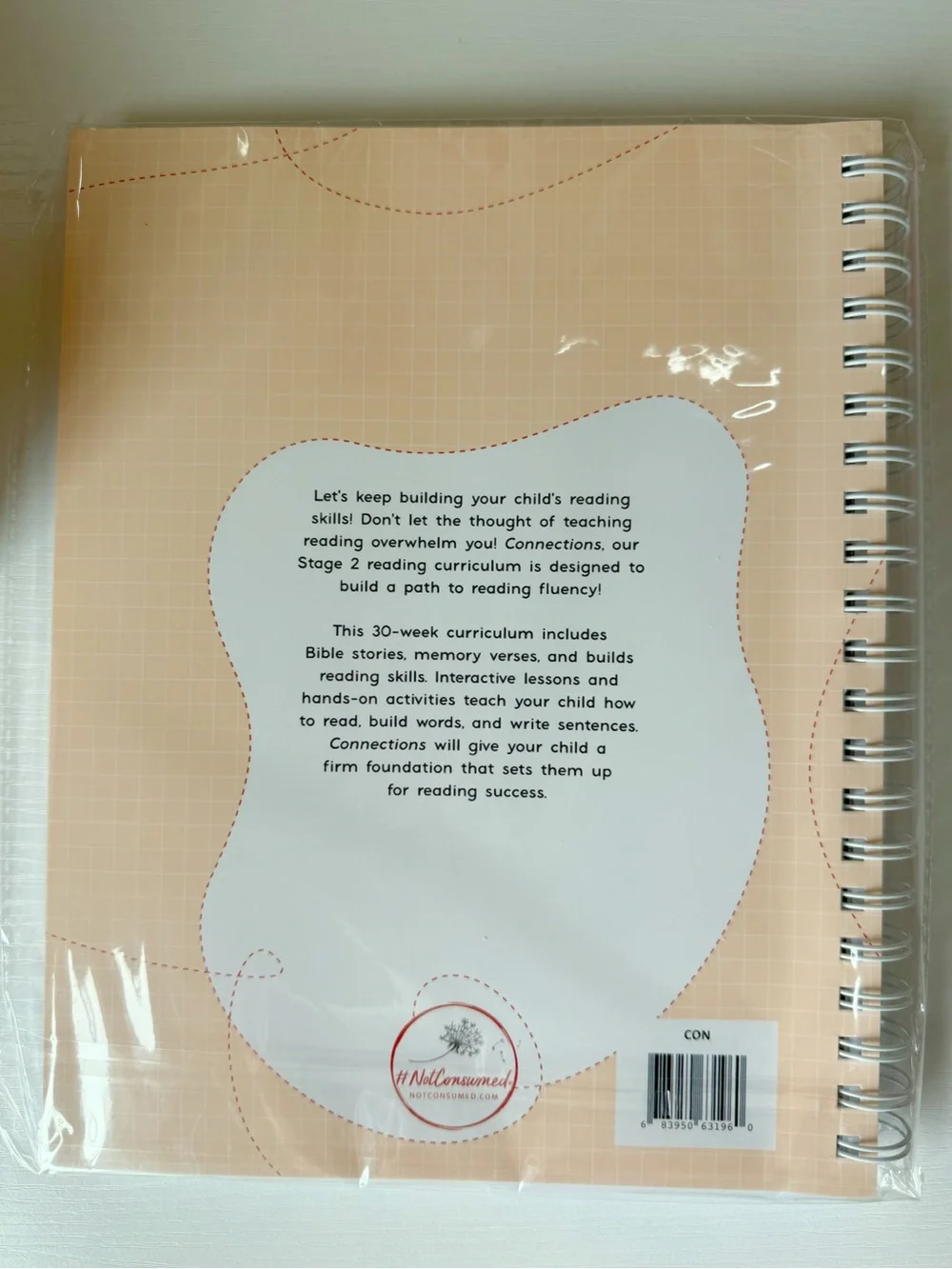 Not Consumed | Christian Homeschool Connections Reading Curriculum Kit Box New